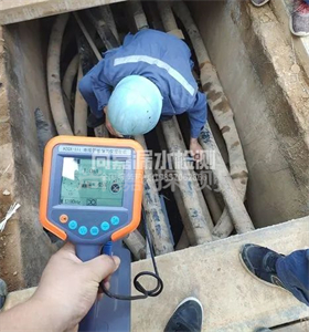 老新镇管线探测